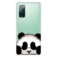 Силиконовый (TPU) чехол Deexe Pretty Glossy для Samsung Galaxy S20 FE (G780) - Cute Panda