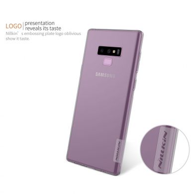 Силиконовый (TPU) чехол NILLKIN Nature для Samsung Galaxy Note 9 (N960) - White