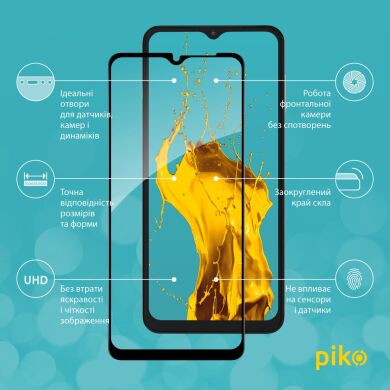 Защитное стекло Piko Full Glue для Samsung Galaxy A04s (A047) - Black