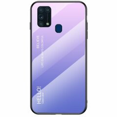 Защитный чехол Deexe Gradient Color для Samsung Galaxy M31 (M315) - Pink / Blue