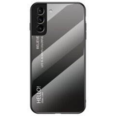 Захисний чохол Deexe Gradient Color для Samsung Galaxy S22 - Black / Grey