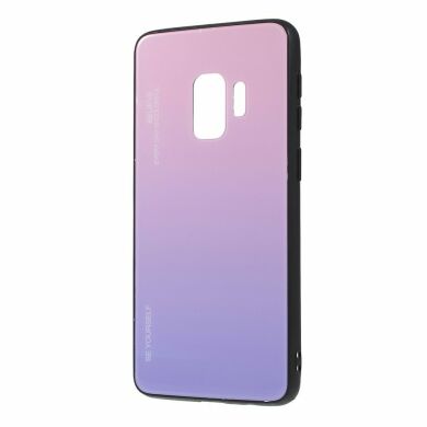 Защитный чехол Deexe Gradient Color для Samsung Galaxy S9 (G960) - Pink / Purple