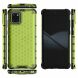Защитный чехол Deexe Honeycomb Series для Samsung Galaxy Note 10 Lite (N770) - Green. Фото 2 из 9