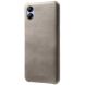 Защитный чехол Deexe Leather Back Cover для Samsung Galaxy A05 (A055) - Grey. Фото 1 из 4