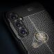 Защитный чехол Deexe Leather Cover для Samsung Galaxy A24 (A245) - Black. Фото 5 из 7