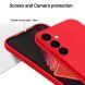 Защитный чехол Deexe Silicone Case для Samsung Galaxy A05s (A057) - Red. Фото 4 из 8