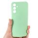 Защитный чехол Deexe Silicone Case для Samsung Galaxy A34 (A346) - Green. Фото 6 из 7