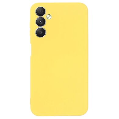 Защитный чехол Deexe Silicone Case для Samsung Galaxy M34 (M346) - Yellow