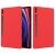 Защитный чехол Deexe Silicone Shell для Samsung Galaxy Tab S9 Plus / S9 FE Plus (X810/816/610/616) - Red