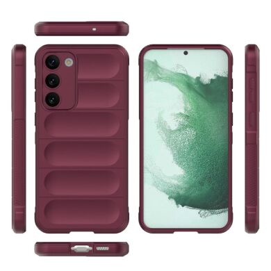 Защитный чехол Deexe Terra Case для Samsung Galaxy S23 - Wine Red