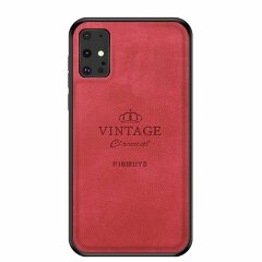 Защитный чехол PINWUYO Vintage Series для Samsung Galaxy S20 Plus (G985) - Red