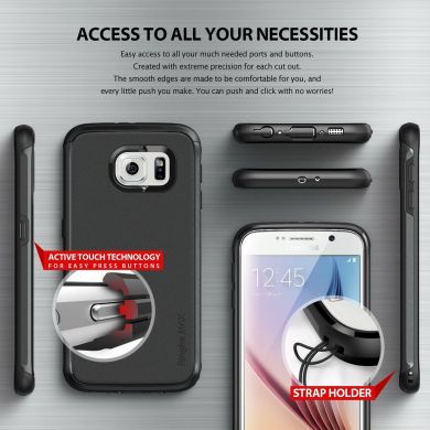 Защитный чехол Ringke MAX для Samsung Galaxy S6 (G920) - Black