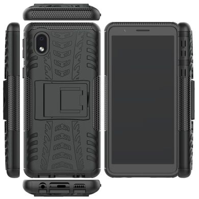 Защитный чехол UniCase Hybrid X для Samsung Galaxy A01 Core (A013) - All Black