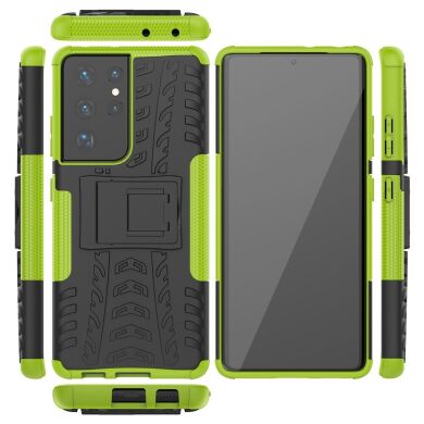 Защитный чехол UniCase Hybrid X для Samsung Galaxy S21 Ultra (G998) - Green