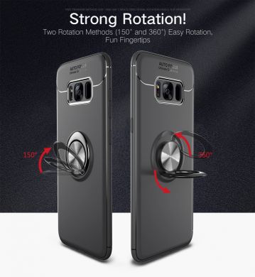 Защитный чехол UniCase Magnetic Ring для Samsung Galaxy S8 (G950) - Black