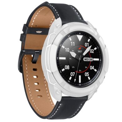 Защитный чехол UniCase Scale Ring Protection для Samsung Galaxy Watch 3 (45mm) - White