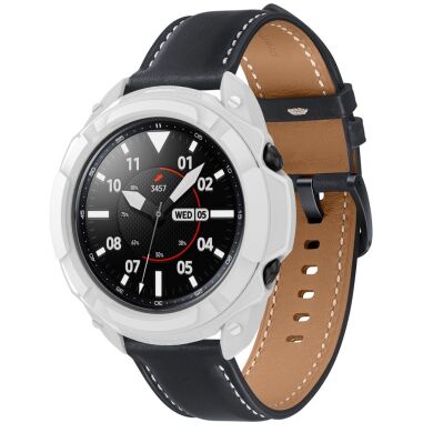 Защитный чехол UniCase Scale Ring Protection для Samsung Galaxy Watch 3 (45mm) - White