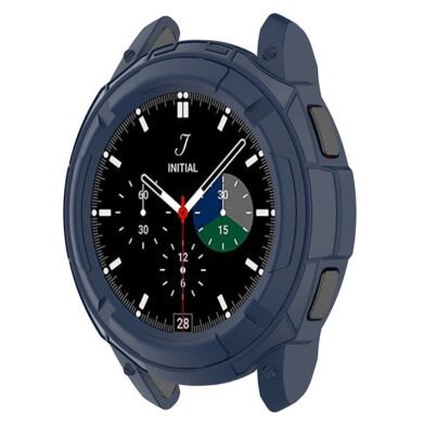 Защитный чехол UniCase Silicone Cover для Samsung Galaxy Watch 4 Classic (42mm) - Midnight Blue