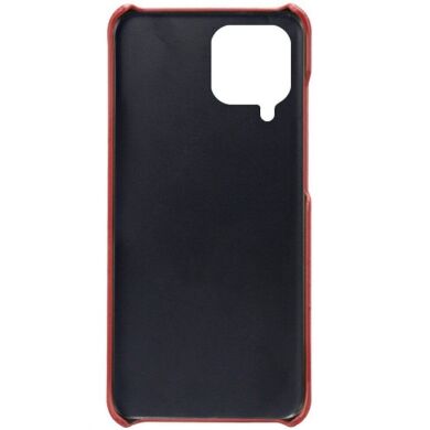 Защитный чехол Deexe Leather Back Cover для Samsung Galaxy M53 (M536) - Red