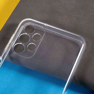 Силиконовый (TPU) чехол Deexe UltraThin для Samsung Galaxy A13 (А135) - Transparent