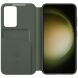 Чехол-книжка Smart View Wallet Case для Samsung Galaxy S23 (S911) EF-ZS911CGEGRU - Khaki. Фото 3 из 3