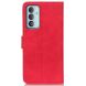 Чехол-книжка KHAZNEH Retro Wallet для Samsung Galaxy M13 (M135) - Red. Фото 3 из 12