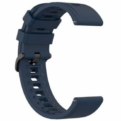Ремешок UniCase Silicone Strap для часов с шириной крепления 20мм - Dark Blue
