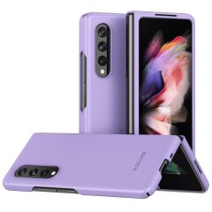 Пластиковый чехол Deexe Hard Shell (FF) для Samsung Galaxy Fold 4 - Purple