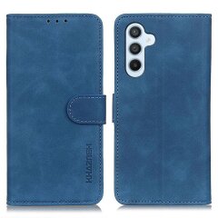 Чехол-книжка KHAZNEH Retro Wallet для Samsung Galaxy A34 (A346) - Blue