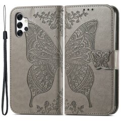 Чохол UniCase Butterfly Pattern для Samsung Galaxy A73 (A736) - Grey