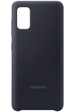 Чехол Silicone Cover для Samsung Galaxy A41 (A415) EF-PA415TBEGRU - Black