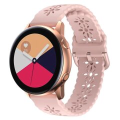 Ремешок Deexe Blossom Strap для Samsung Galaxy Watch 5 (40/44mm) / 5 Pro (45mm) - Pink