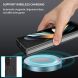 Пластиковый чехол Deexe Magnetic Shell для Samsung Galaxy Fold 5 - Light Green. Фото 6 из 9
