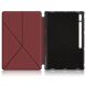 Чехол Deexe Origami Case для Samsung Galaxy Tab S8 Ultra (T900/T906) - Wine Red. Фото 3 из 9