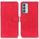 Чехол-книжка KHAZNEH Retro Wallet для Samsung Galaxy M13 (M135) - Red. Фото 1 из 12