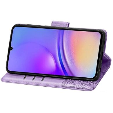Чехол UniCase Butterfly Pattern для Samsung Galaxy A05 (A055) - Light Purple