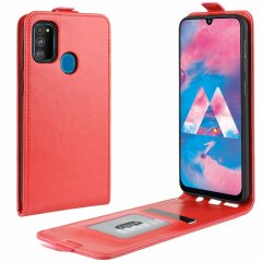 Чехол Deexe Flip Case для Samsung Galaxy M30s (M307) / Galaxy M21 (M215) - Red