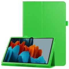 Чехол Deexe Folder Style для Samsung Galaxy Tab S7 (T870/875) / S8 (T700/706) - Green