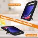 Чехол Deexe KickStand Cover для Samsung Galaxy Tab S9 FE Plus (X610.616) - Black. Фото 4 из 7