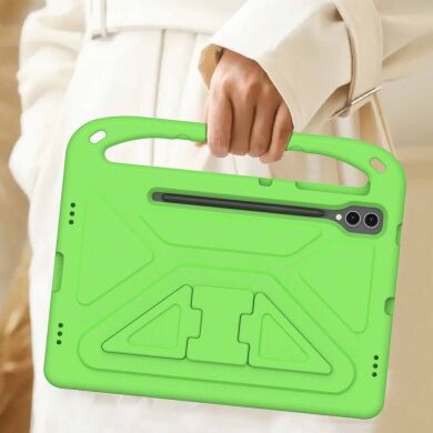 Чохол Deexe KickStand Cover для Samsung Galaxy Tab S9 FE Plus (X610.616) - Green