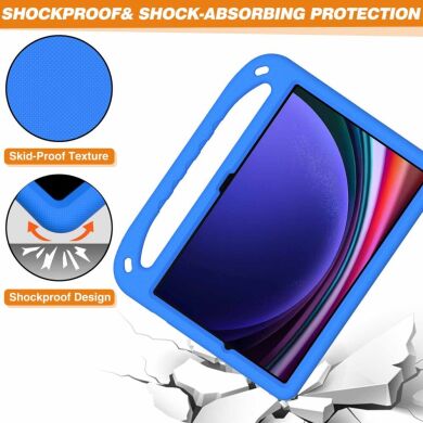 Чехол Deexe KickStand Cover для Samsung Galaxy Tab S9 FE Plus (X610.616) - Purple
