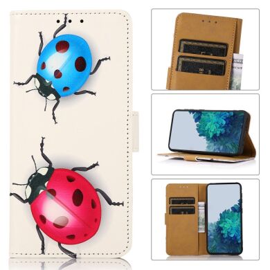 Чохол Deexe Life Style Wallet для Samsung Galaxy A03 (A035) - Ladybirds