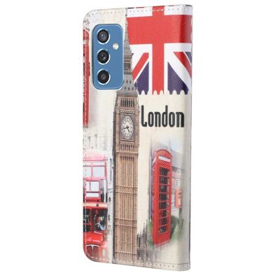 Чехол-книжка Deexe Color Wallet для Samsung Galaxy M52 (M526) - London Big Ben