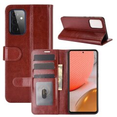 Чохол-книжка Deexe Wallet Style для Samsung Galaxy A72 (А725) - Brown