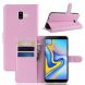 Чехол-книжка Deexe Wallet Style для Samsung Galaxy J6+ (J610) - Pink. Фото 1 из 6