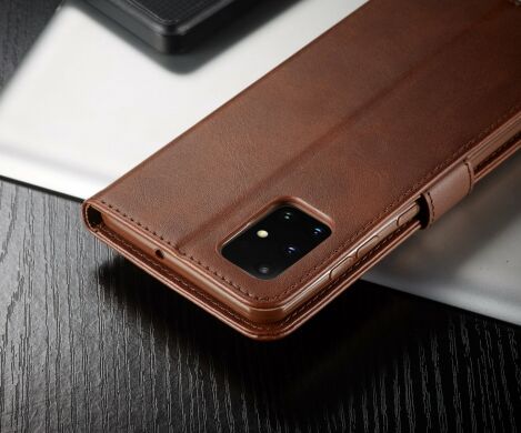 Чехол LC.IMEEKE Wallet Case для Samsung Galaxy A31 (A315) - Grey