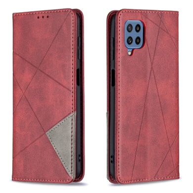 Чехол UniCase Geometric Pattern для Samsung Galaxy M32 (M325) - Red