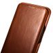 Кожаный чехол-книжка ICARER Slim Flip для Samsung Galaxy S9 (G960) - Brown. Фото 9 из 20