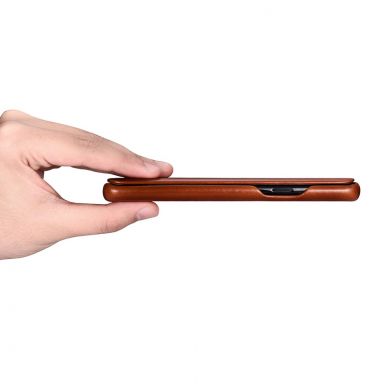 Кожаный чехол-книжка ICARER Slim Flip для Samsung Galaxy S9 (G960) - Black