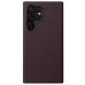 Кожаный чехол MELKCO Leather Case для Samsung Galaxy S24 Ultra (S928) - Dark Purple. Фото 1 из 4